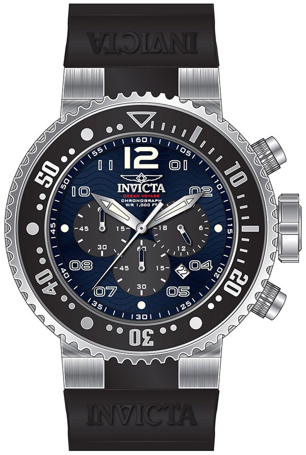 Invicta Pro Diver Herreklokke 26731 Blå/Gummi Ø52 mm - Invicta