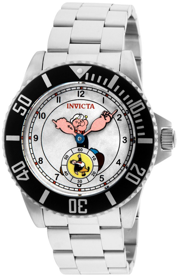 Invicta 99999 Herreklokke 27417 Hvit/Stål Ø44 mm - Invicta