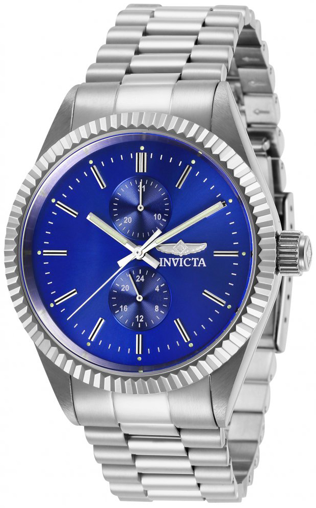 Invicta Specialty Herreklokke 29420 Blå/Stål Ø43 mm - Invicta