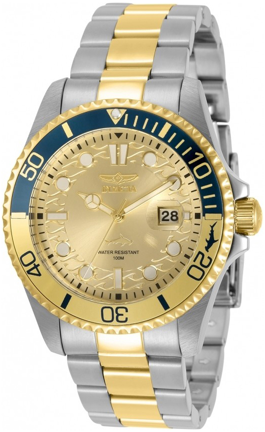 Invicta Herreklokke 30948 Gull/Gulltonet stål Ø43 mm