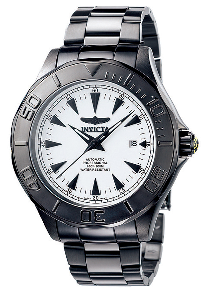 Invicta Herreklokke 7113 Signature Hvit/Stål Ø47 mm