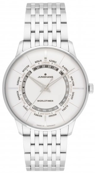 Junghans Herreklokke 27/3011.45 Meister Sølvfarget/Stål Ø40.4 mm