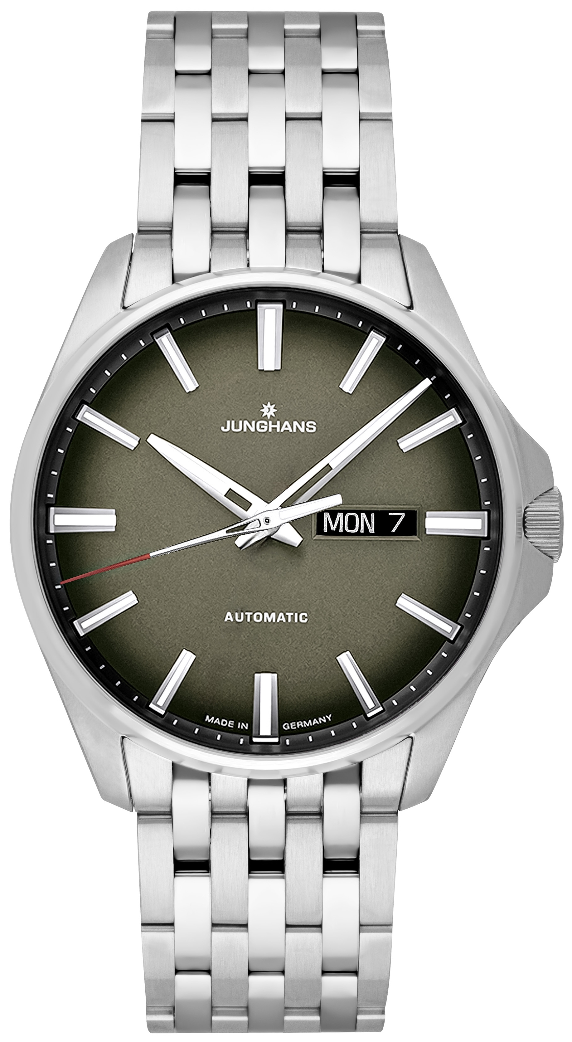 Junghans Herreklokke 27/4210.44 Meister S Automatic Grønn/Stål