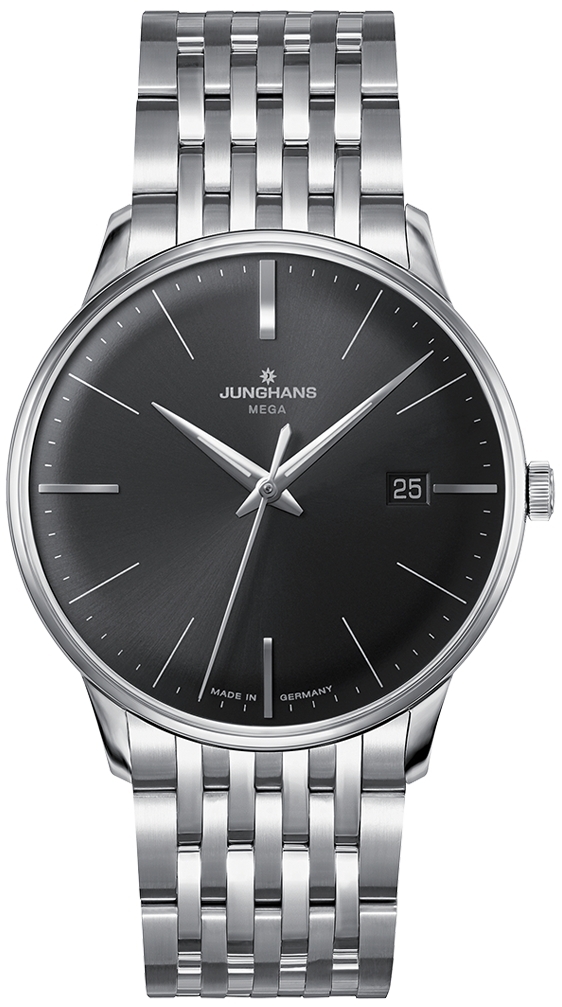 Junghans Herreklokke 58/4503.46 Meister MEGA Grå/Stål Ø38.4 mm