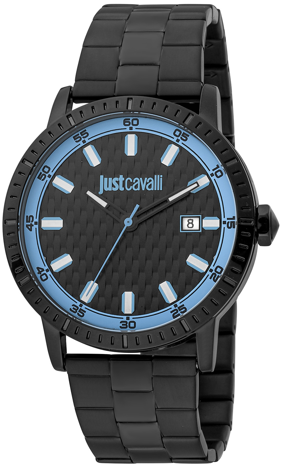 Just Cavalli Herreklokke JC1G216M0075 Classic Sort/Stål Ø42 mm