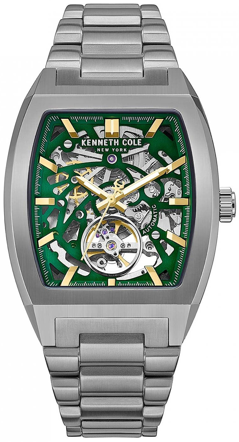 Kenneth Cole Herreklokke KCWGY0077502 Crosstown Grønn/Stål