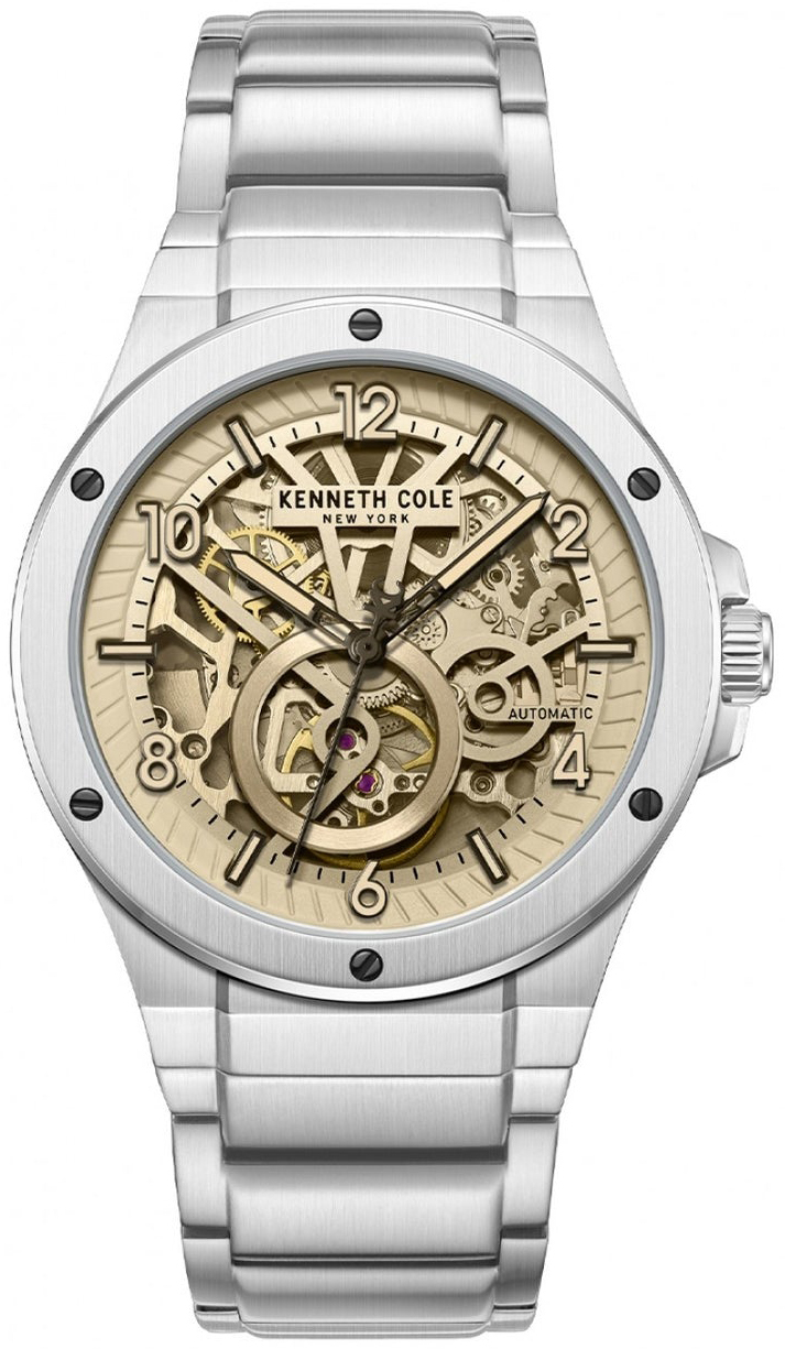 Kenneth Cole Herreklokke KCWGY0080902 Bleecker Beige/Stål Ø42 mm