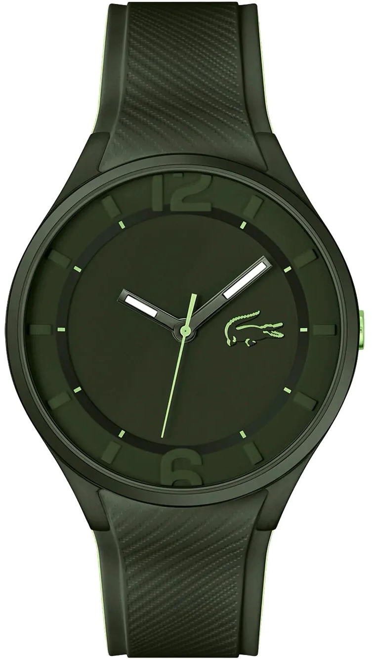Lacoste Herreklokke 2011268 Ollie Grønn/Gummi Ø44 mm