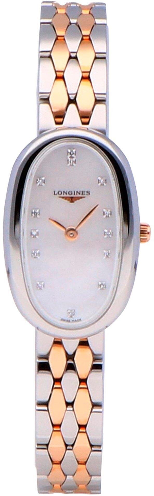 Longines Symphonette Dameklokke L2.305.5.87.7 Hvit/18 karat rosé - Longines