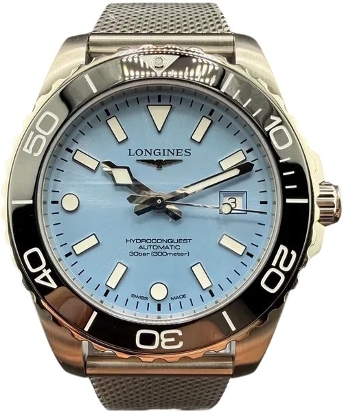 Longines Herreklokke L3.788.4.99.6 Hydroconquest Blå/Stål Ø42 mm