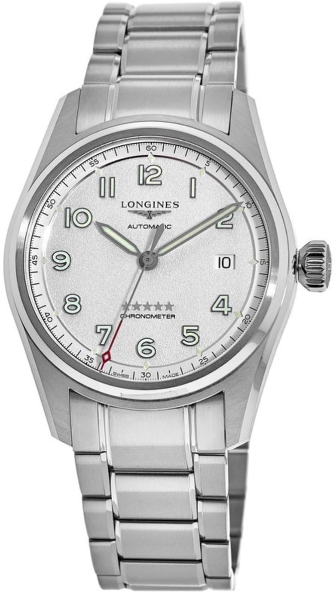 Longines Herreklokke L3.810.4.73.6 Spirit Sølvfarget/Stål Ø40 mm