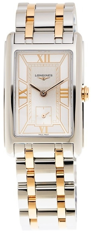 Longines L5.512.5.75.7 Dolcevita Hvit/Stål 23.3x37 mm