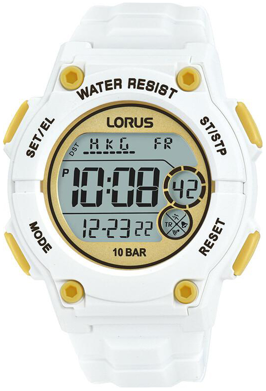 Lorus Herreklokke R2337PX9 Sports LCD/Gummi Ø42 mm