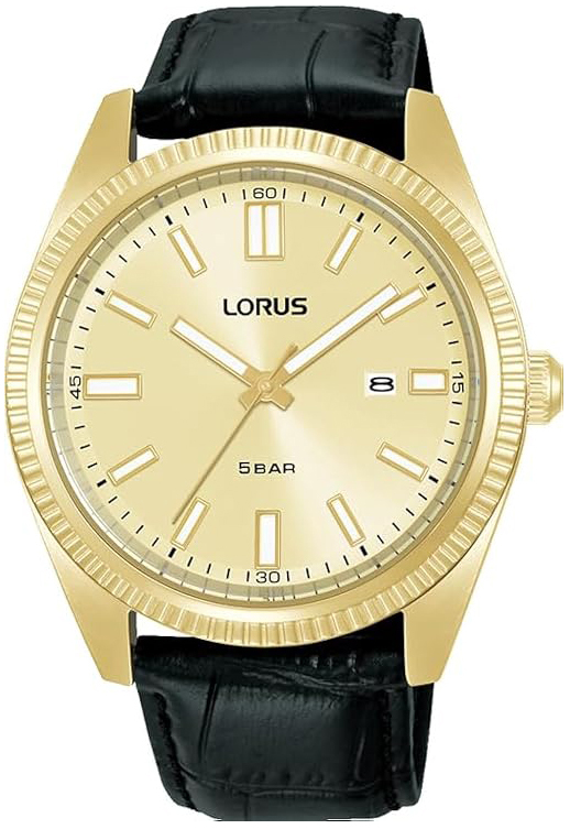 Lorus Herreklokke RH976QX9 Classic Gull/Lær Ø42 mm