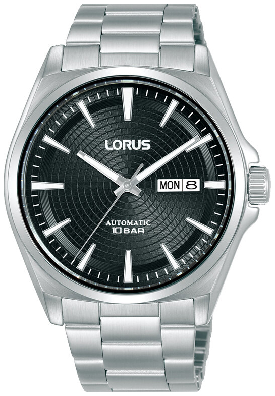 Lorus Herreklokke RL409CX9 Classic Sort/Stål Ø42 mm