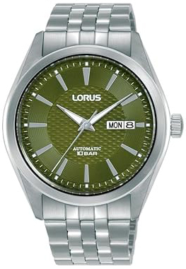 Lorus Herreklokke RL487BX9S Classic Grønn/Stål Ø42 mm