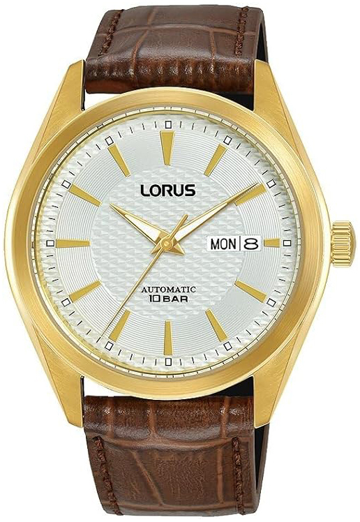 Lorus Herreklokke RL490BX9 Classic Sølvfarget/Lær Ø42 mm