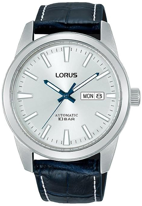 Lorus Herreklokke RL499BX9S Classic Sølvfarget/Lær Ø42 mm