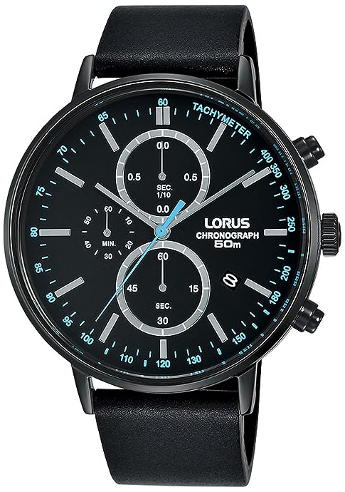 Lorus Herreklokke RM363FX9 Classic Sort/Lær Ø40 mm