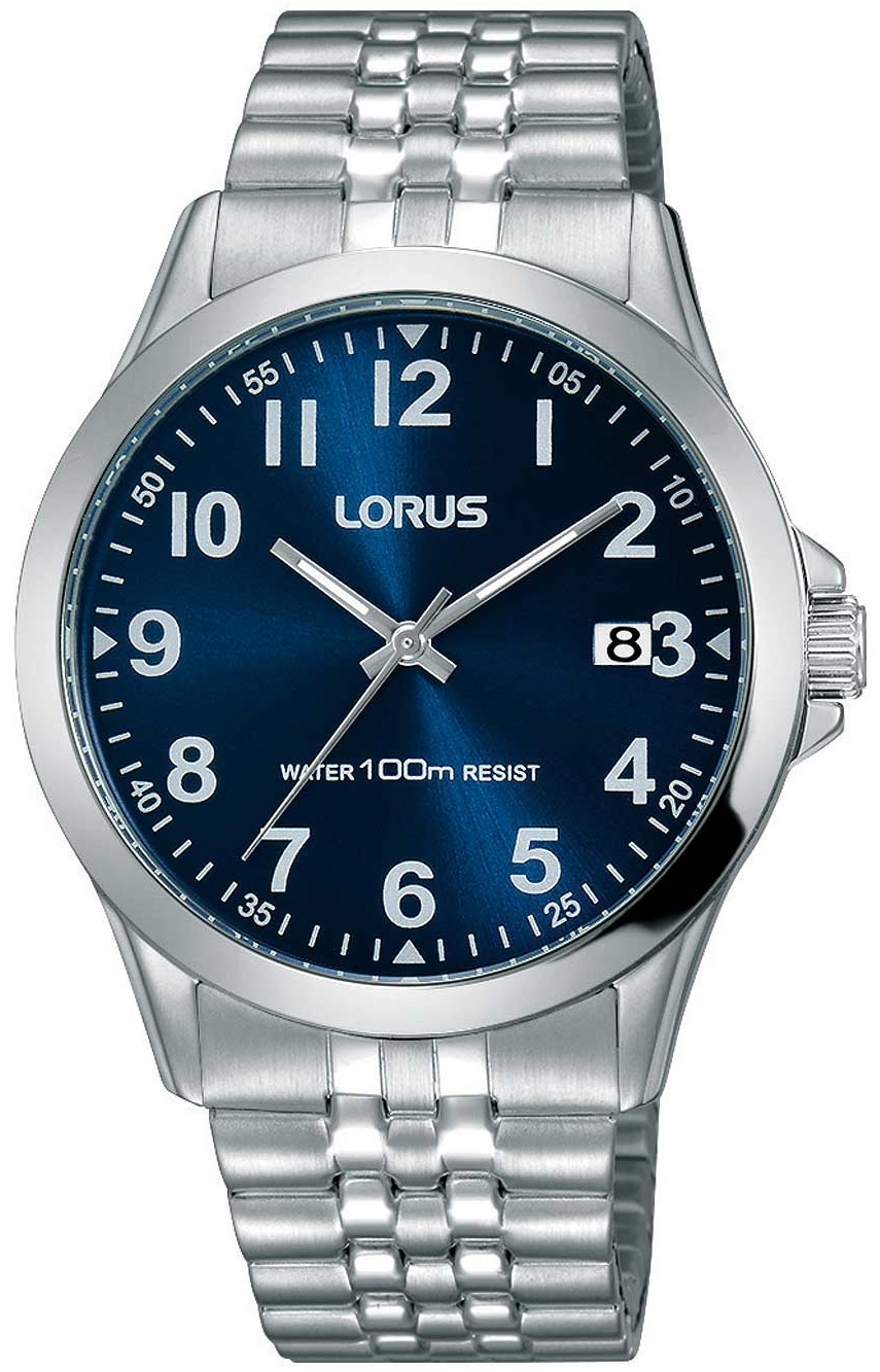 Lorus Herreklokke RS973CX9 Classic Blå/Stål Ø38 mm