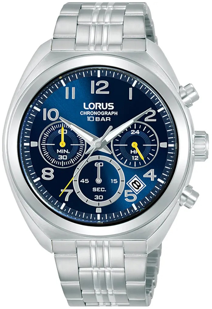 Lorus Herreklokke RT389KX9 Sport Blå/Stål Ø41 mm