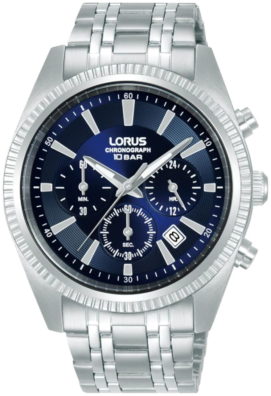 Lorus Herreklokke RT395KX9 Sport Blå/Stål Ø41 mm