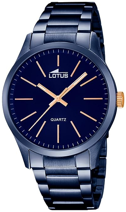 Lotus Herreklokke 18163/2 Classic Blå/Stål Ø42 mm