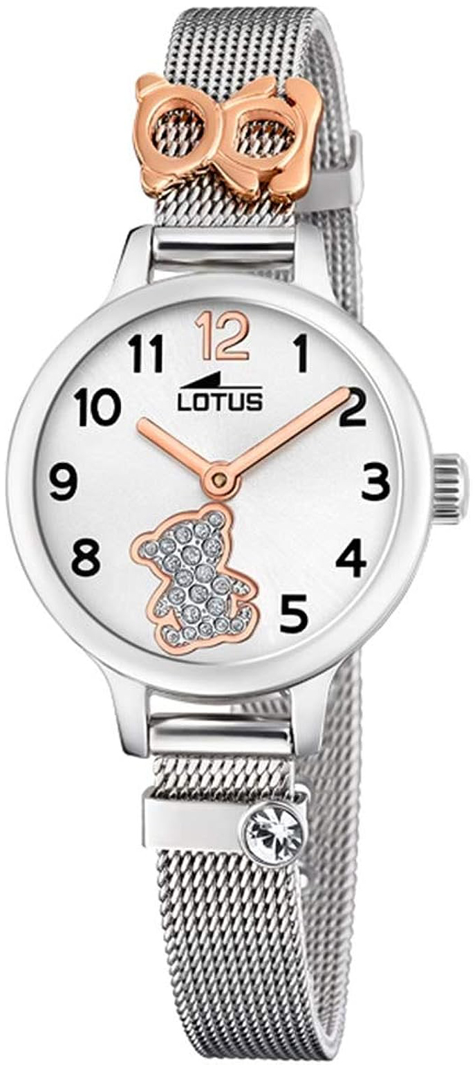 Lotus 18659/4 Junior Sølvfarget/Rose-gulltonet stål Ø24 mm