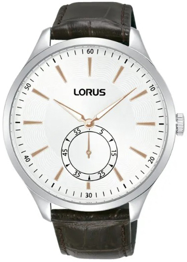 Lorus Herreklokke RN471AX9 Classic Hvit/Lær Ø42 mm