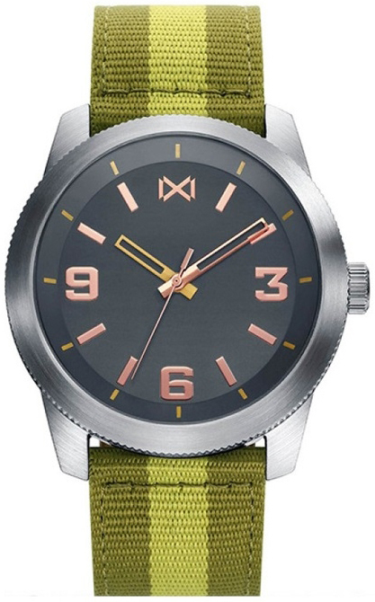 Mark Maddox Herreklokke HC0100-45 Classic Tekstil Ø43 mm