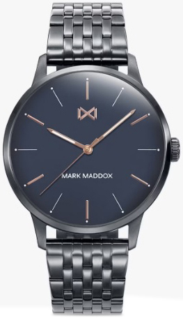 Mark Maddox Herreklokke HM2002-37 Classic Blå/Stål Ø41 mm