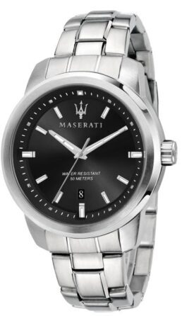 Maserati Herreklokke R8853121006 Successo Sort/Stål Ø44 mm