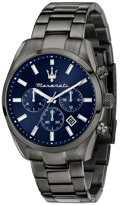 Maserati Herreklokke R8853151012 Attrazione Blå/Stål Ø43 mm