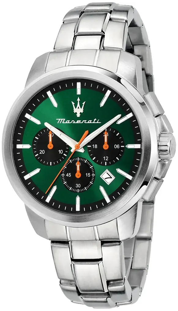 Maserati Herreklokke R8873621043 Successo Grønn/Stål Ø42 mm