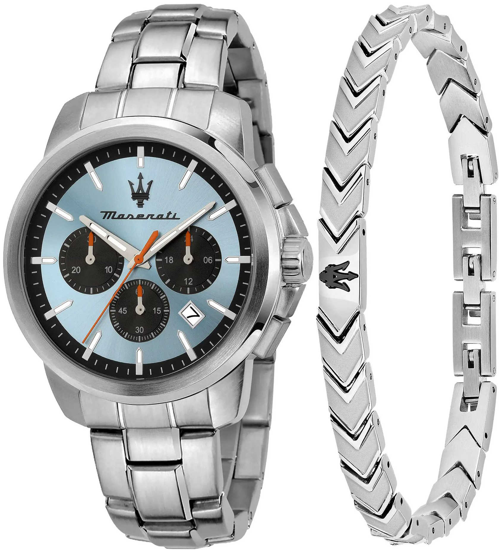 Maserati Herreklokke R8873621045 Successo Blå/Stål Ø42 mm