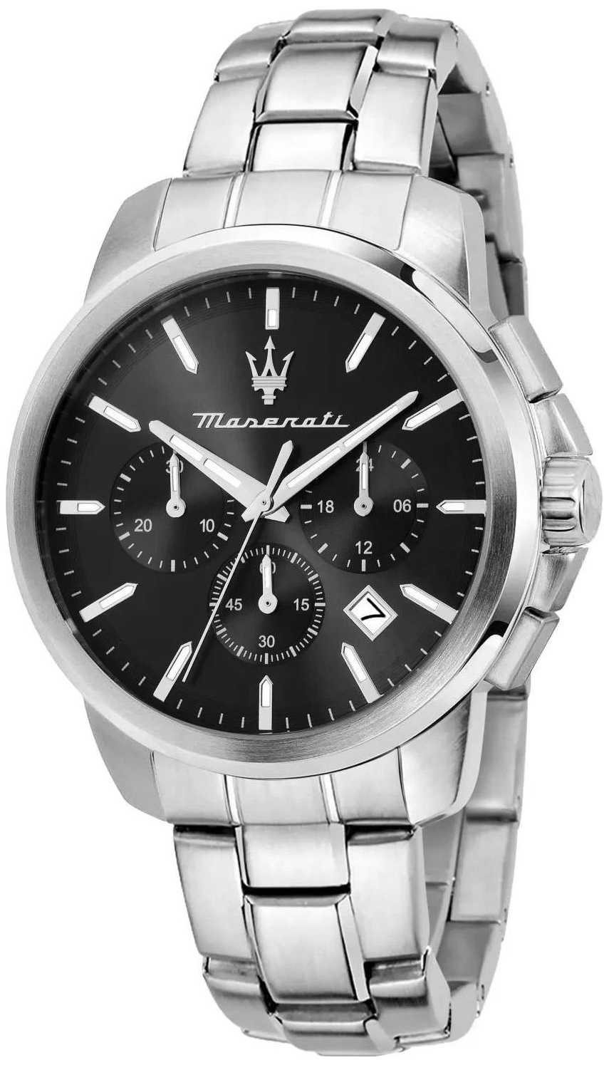 Maserati Herreklokke R8873621046 Successo Sort/Stål Ø42 mm
