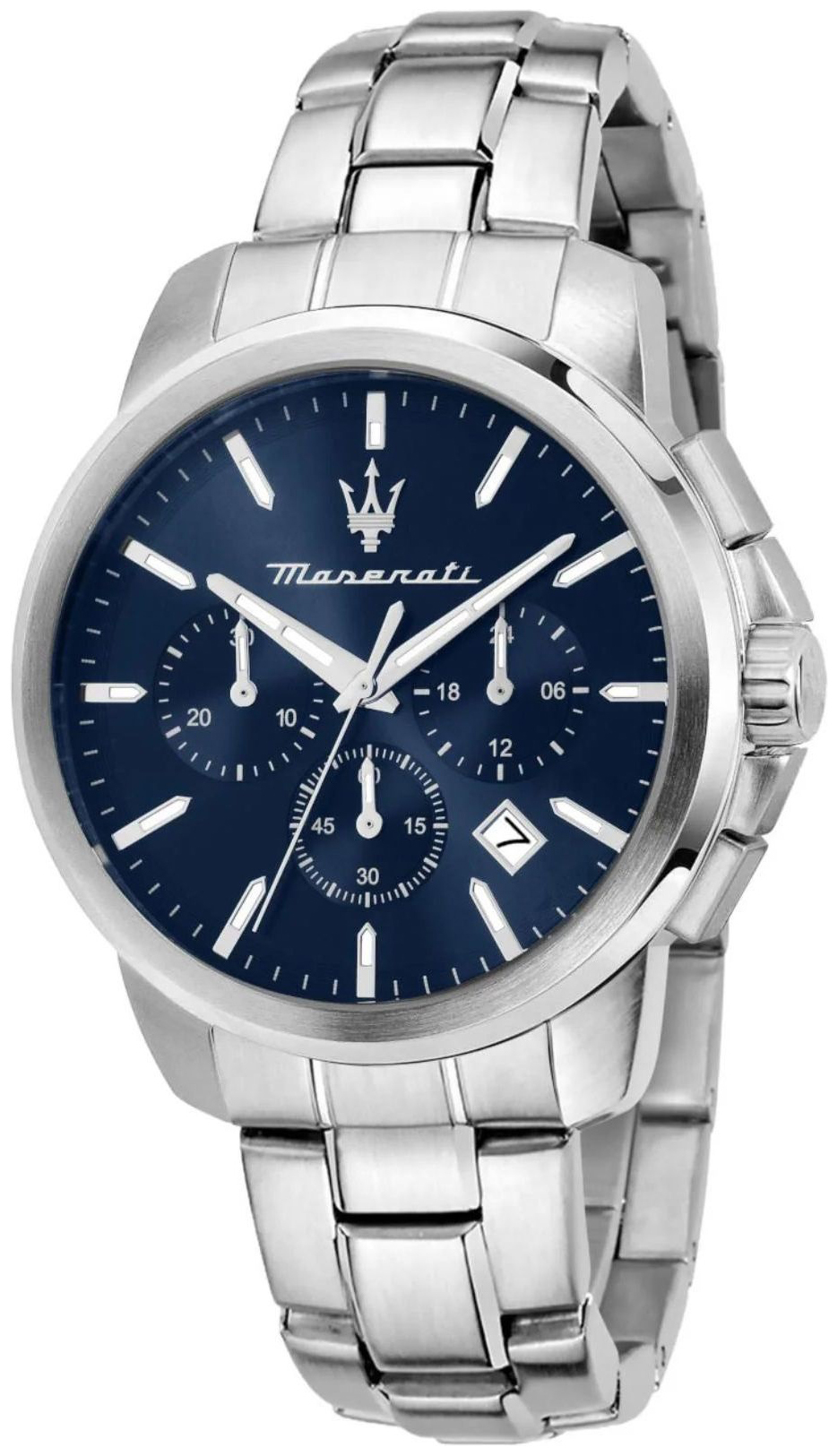 Maserati Herreklokke R8873621047 Successo Blå/Stål Ø42 mm