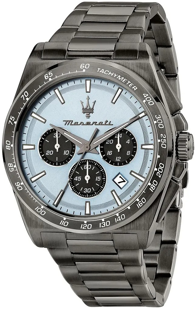 Maserati Herreklokke R8873652004 Velocita Blå/Stål Ø43 mm