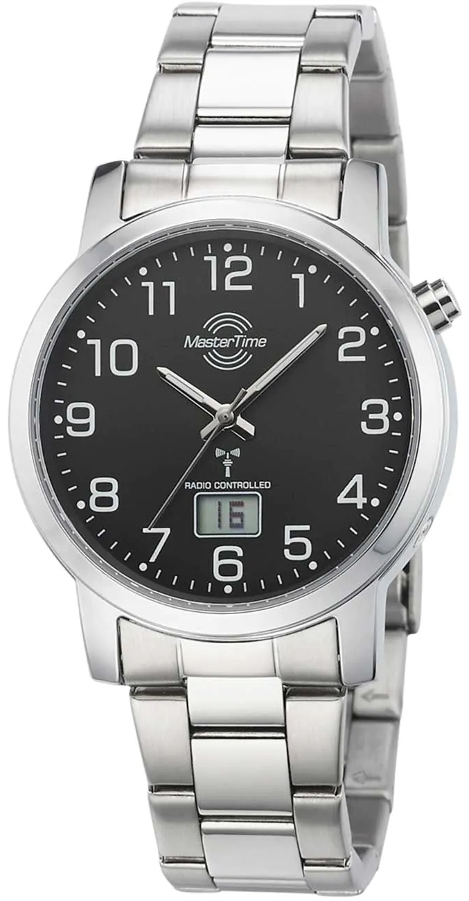 Master Time Herreklokke MTGA-10694-21M Classic Sort/Stål Ø42 mm