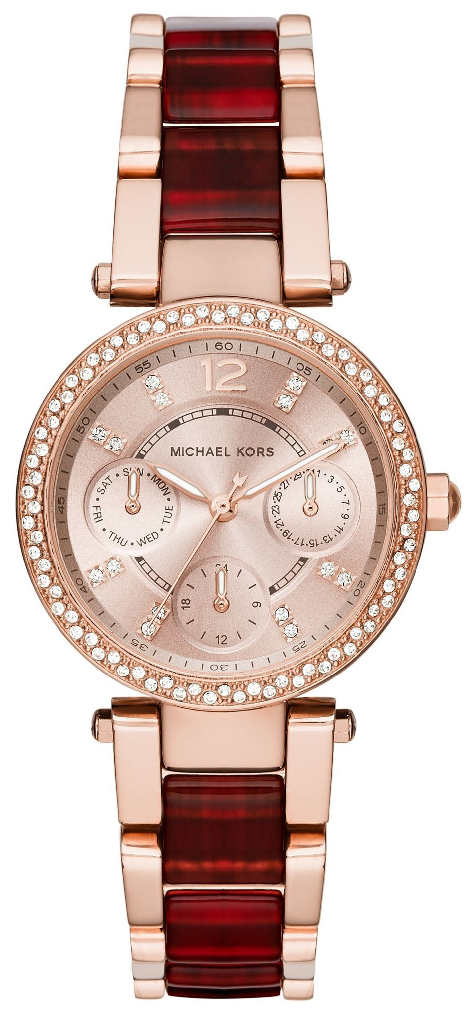 Michael Kors Dameklokke MK6239 Rosegullfarget/Rose-gulltonet stål - Michael Kors