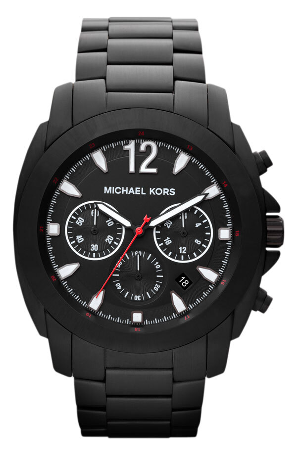 Michael Kors Herreklokke MK8282 Sort/Stål Ø47 mm - Michael Kors