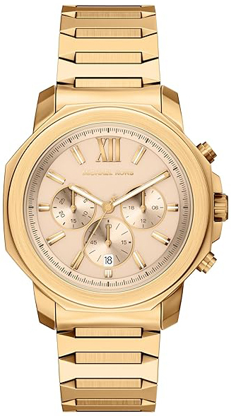 Michael Kors Herreklokke MK9249 Prescott Gull/Gulltonet stål Ø44 mm