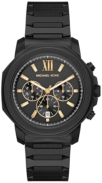 Michael Kors Herreklokke MK9252 Prescott Sort/Stål Ø44 mm