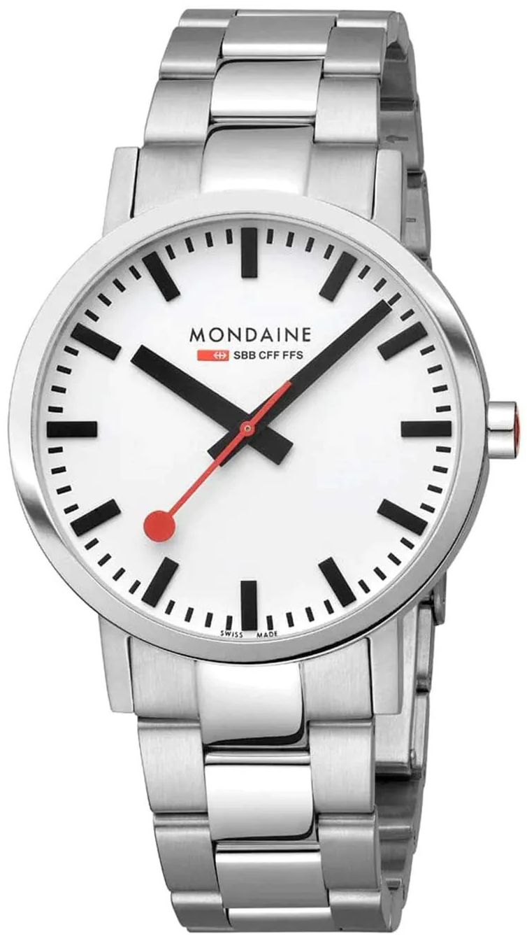 Mondaine A660.30360.11SBJ Classic Hvit/Stål Ø40 mm