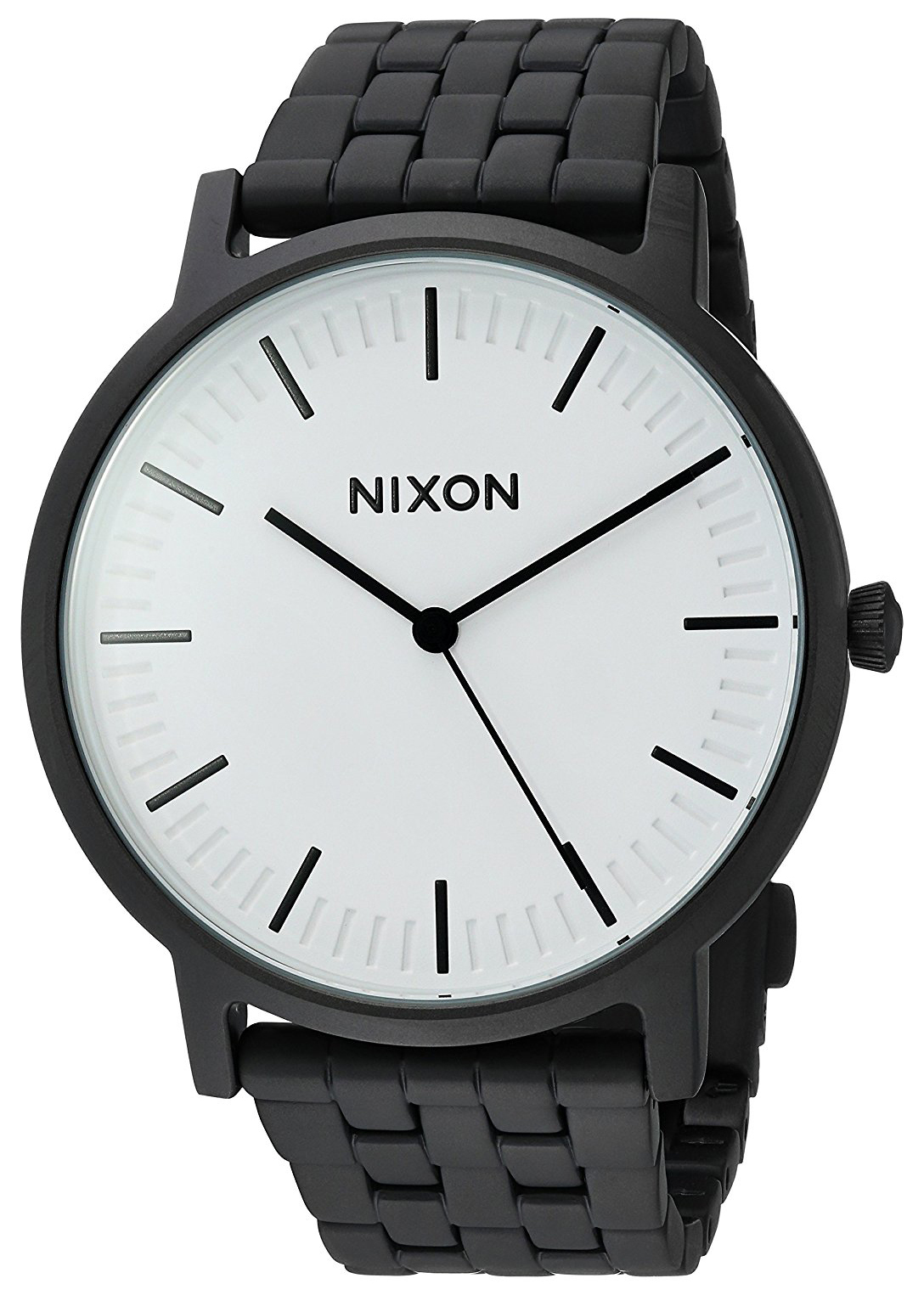 Nixon 99999 Herreklokke A10572493-00 Hvit/Stål Ø40 mm - Nixon