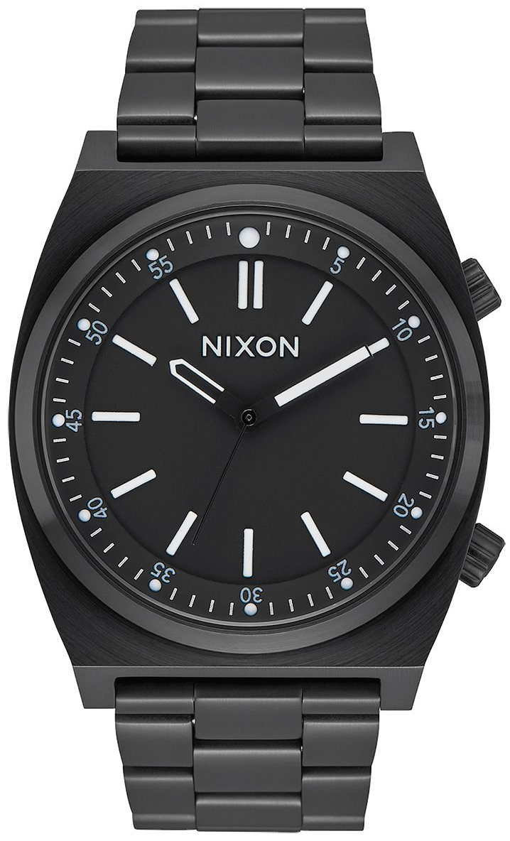 Nixon 99999 Herreklokke A1176001-00 Sort/Stål Ø40 mm - Nixon