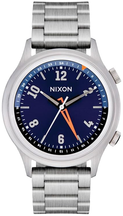 Nixon Herreklokke A1422-5289-00 Drifter Blå/Stål Ø40 mm
