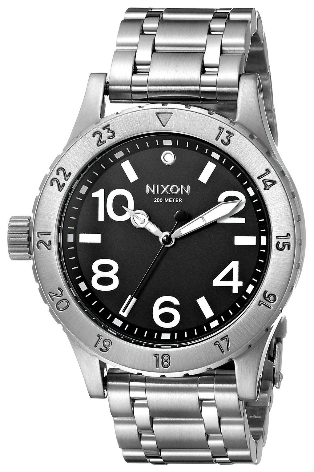 Nixon 99999 Dameklokke A410000-00 Sort/Stål Ø38 mm - Nixon