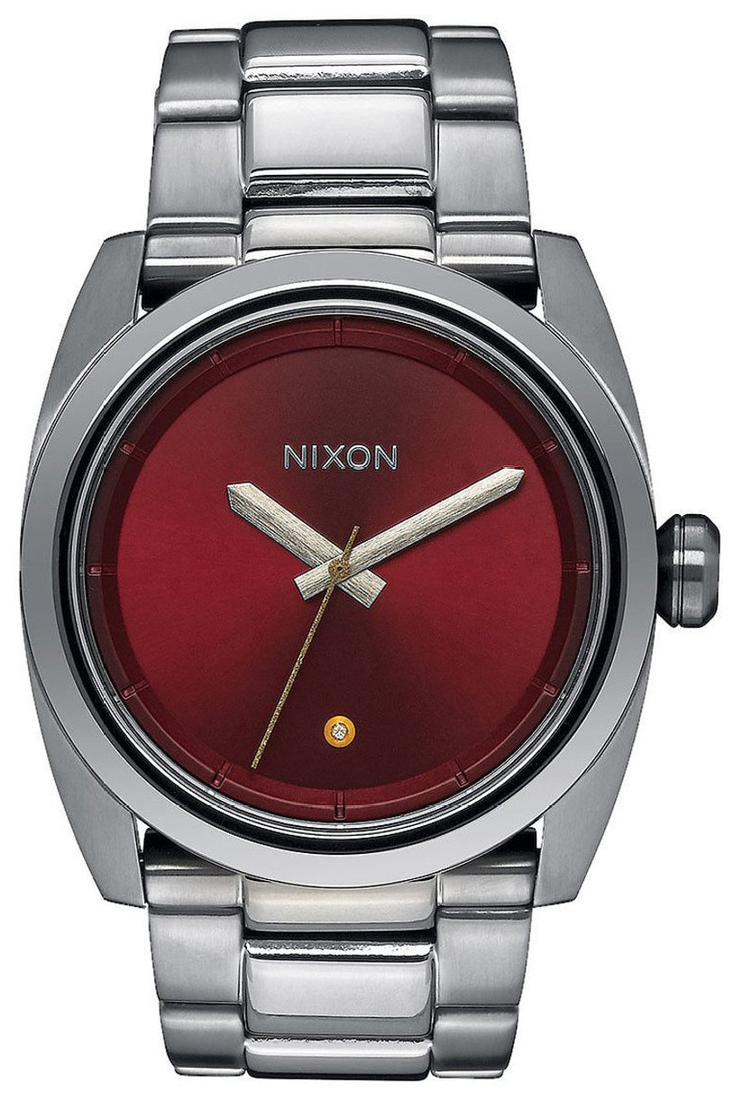 Nixon 99999 Herreklokke A5072073-00 Rød/Stål Ø41 mm - Nixon