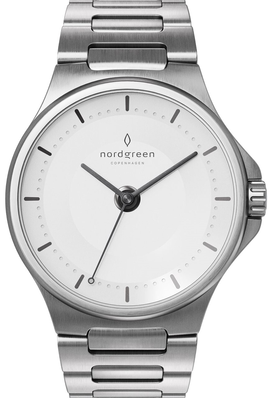 Nordgreen GU36SIHLSIXX Guardian Hvit/Stål Ø36 mm